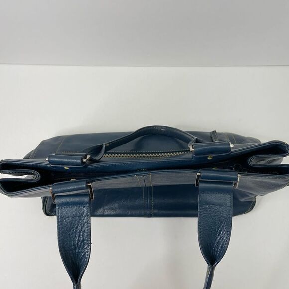 Kenneth Cole| Medium| Handbag | Blue| Several pockets - Picture 7 of 12